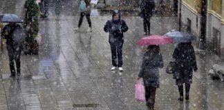 Очекује нас облачно вријеме са кишом и сусњежицом