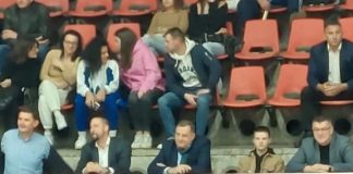 Милорад Додик, српски члан Предсједништва пратиo je утакмицу Купа Мирза Делибашић