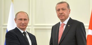 Ердоан ће данас разговарати са Путином