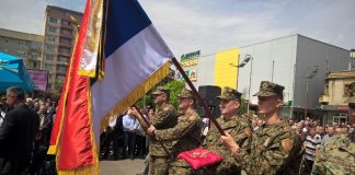Sutra parada Trećeg pješadijskog Republika Srpska puka u I.Sarajevu