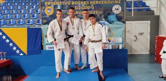 Џудисти „Романије” Димитрије Савић и Лука Илић вицешампиони