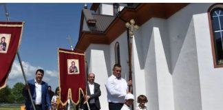 Прослављена крсна слава цркве у Ћаваринама, Башевићи кумови