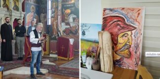 Ranković na likovnom saborovanju uradio skulpturu kosovskog viteza – GLAS REGIJE.057