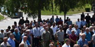 Обиљежавање 33 године од формирања Прве романијске пјешадијске бригаде – 057.гр