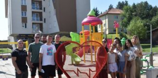 „Срце за рециклажу“ од данас краси плато код фонтане – 057.ГР