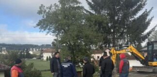 Почели радови на асфалтирању дионице регионалног пута (Насеље Лазе) – 057.ГР