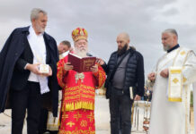 Osveštani temelji budućeg Hrama Svetih apostola Petra i Pavla u Podromaniji – 057